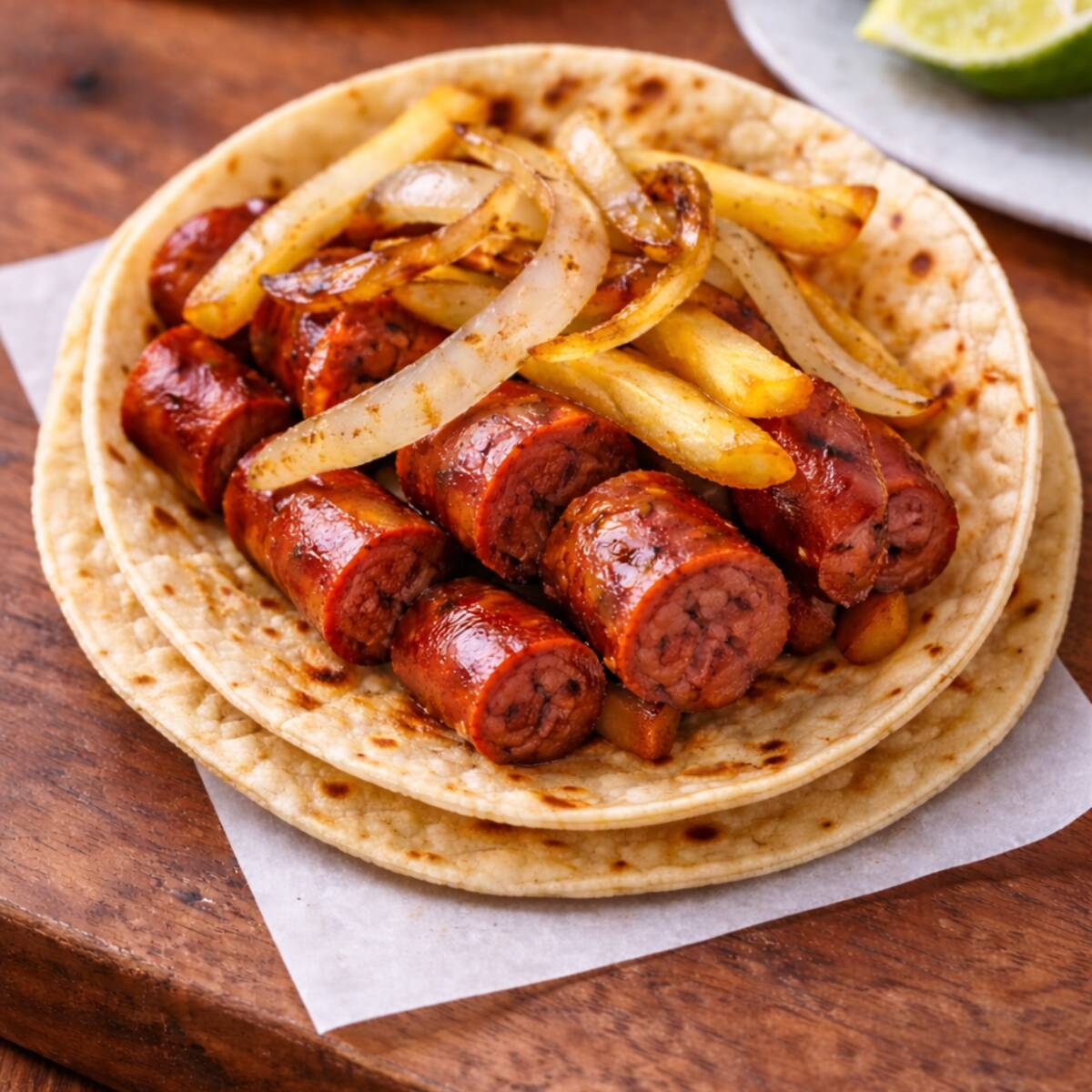 Taco Chistorra (c/Papas)