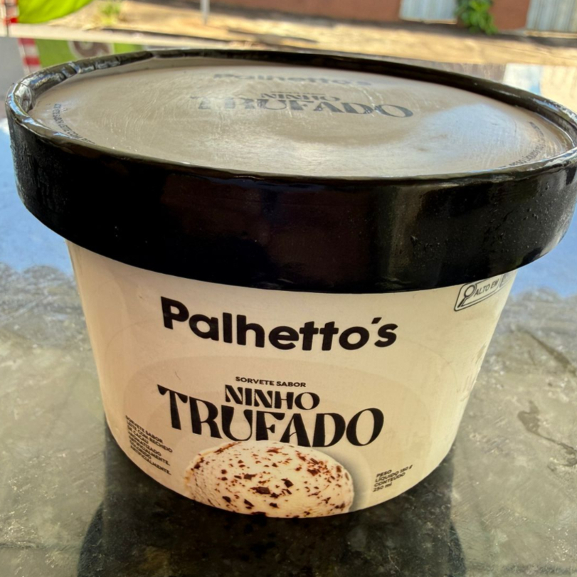 SORVETE CREMOSO DE NINHO TRUFADO 250ML