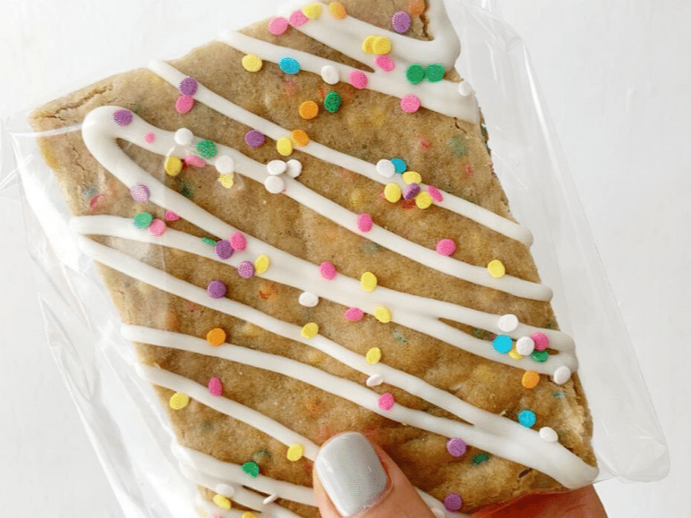 Brownie vainilla funfetti