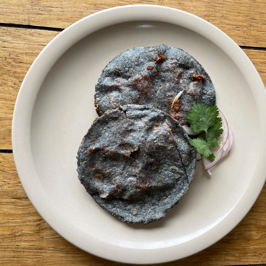 Gordita de Maíz Azul