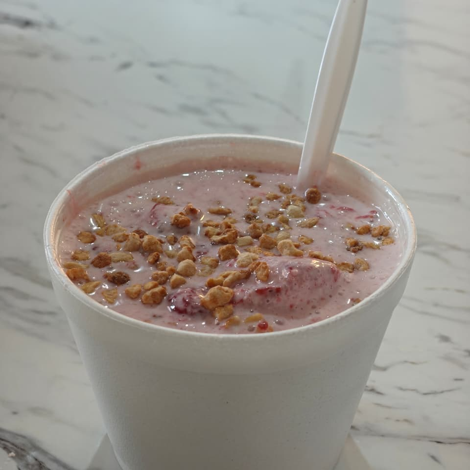 Fresas de medio litro