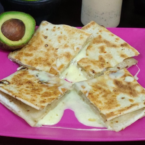 Quesadilla de 3 Ingredientes.