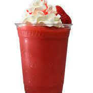 FRAPPE DE FRESAS CON CREMA