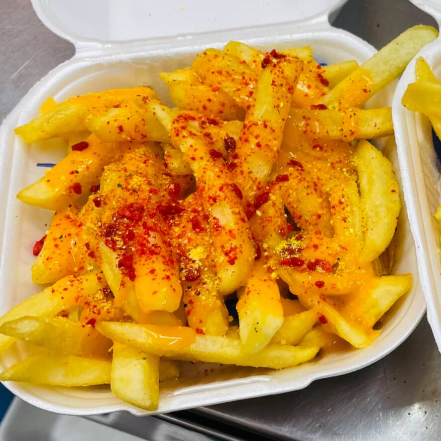 Papas a la francesa preparadas