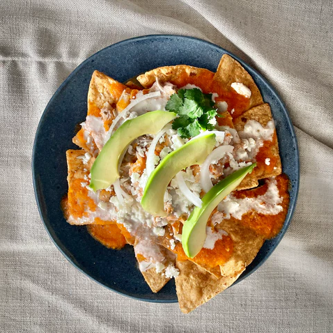 CHILAQUILES ROJOS TRADICIONALES