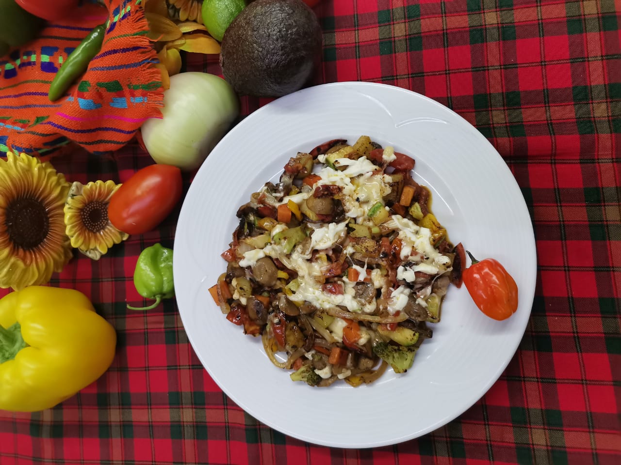 Alambre Vegetariano