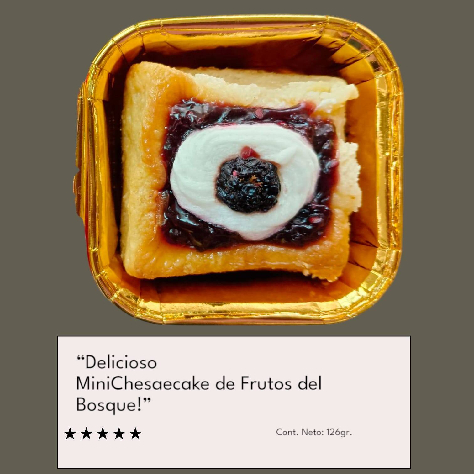 MINI CAKE FRUTOS DEL BOSQUE