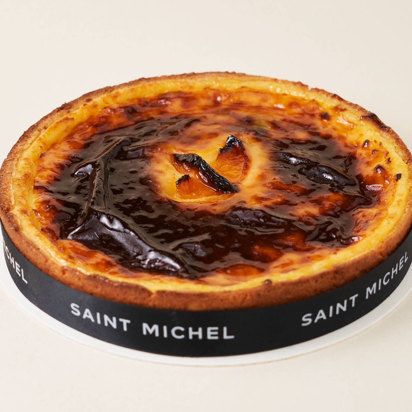 Flan parisino durazno grande