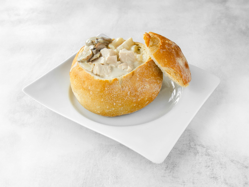 Panne Cook Pollo,Champiñones yEspárragos