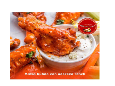 Alitas y Boneless Pronto’s