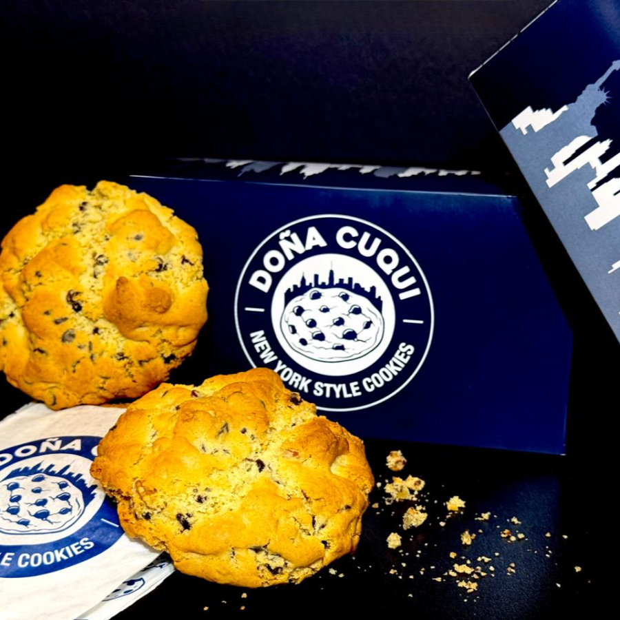 Caja de Galletas Estilo NY Chocolate y Nueces