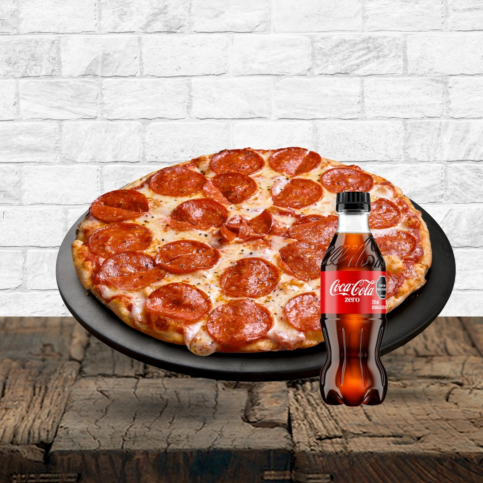 Combo Pizza Personal + Bebida