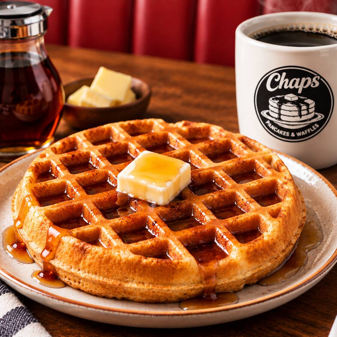 House Waffle Breakfast