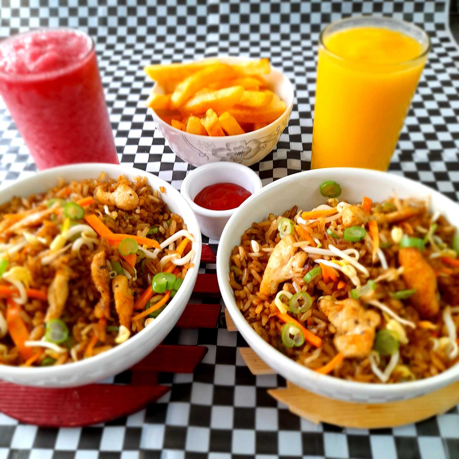 Combo Qi Wok Pollo para 2