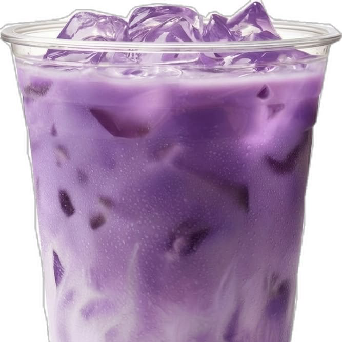 Taro latte