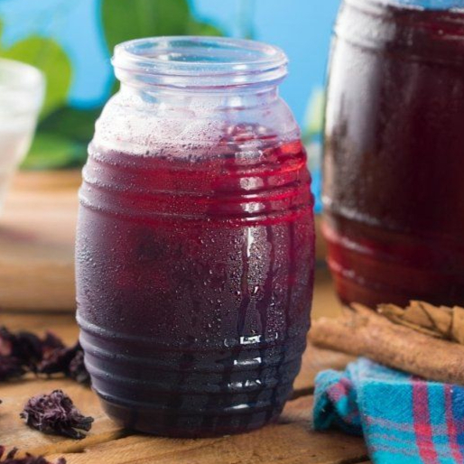 Agua De Jamaica 1 Litro