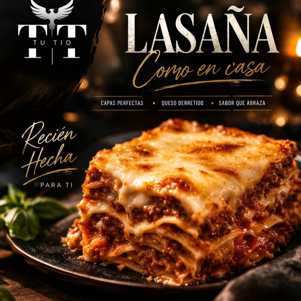 REBANADA GRANDE DE LASAGNA