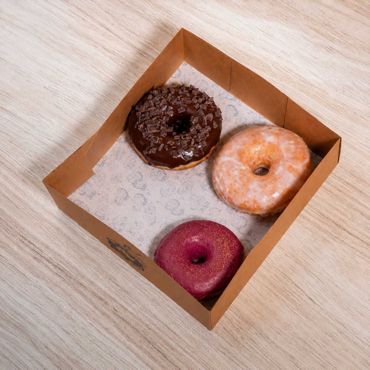 Caja de 3 Donuts