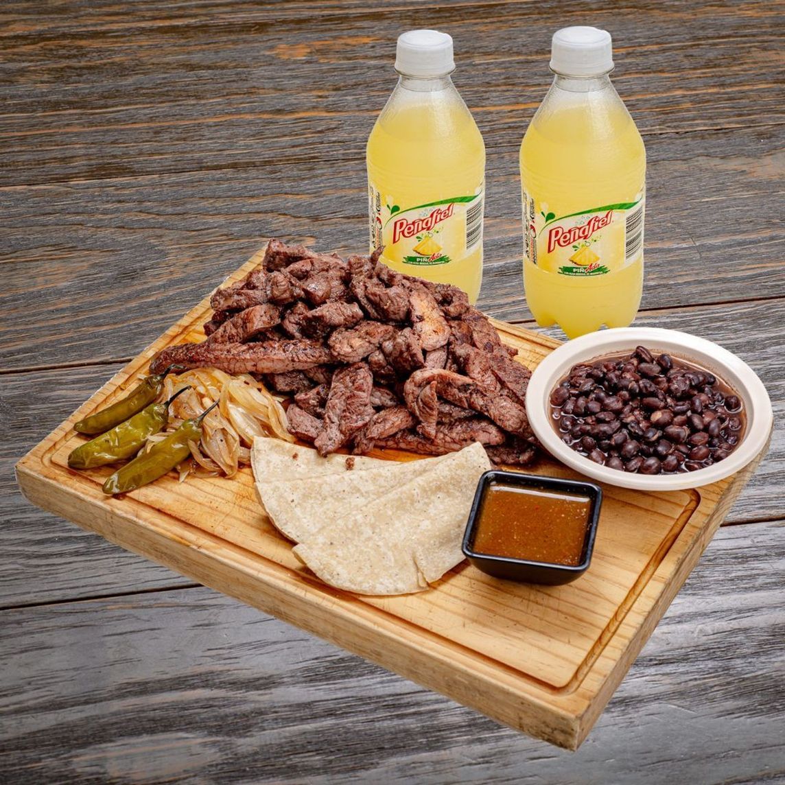 Orden de Arrachera para 2+2_Bebidas