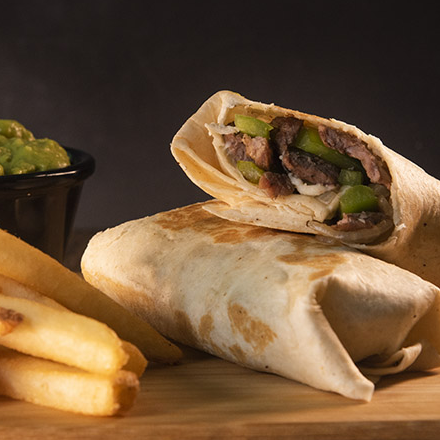 Burrito de Pollo Hawaiano