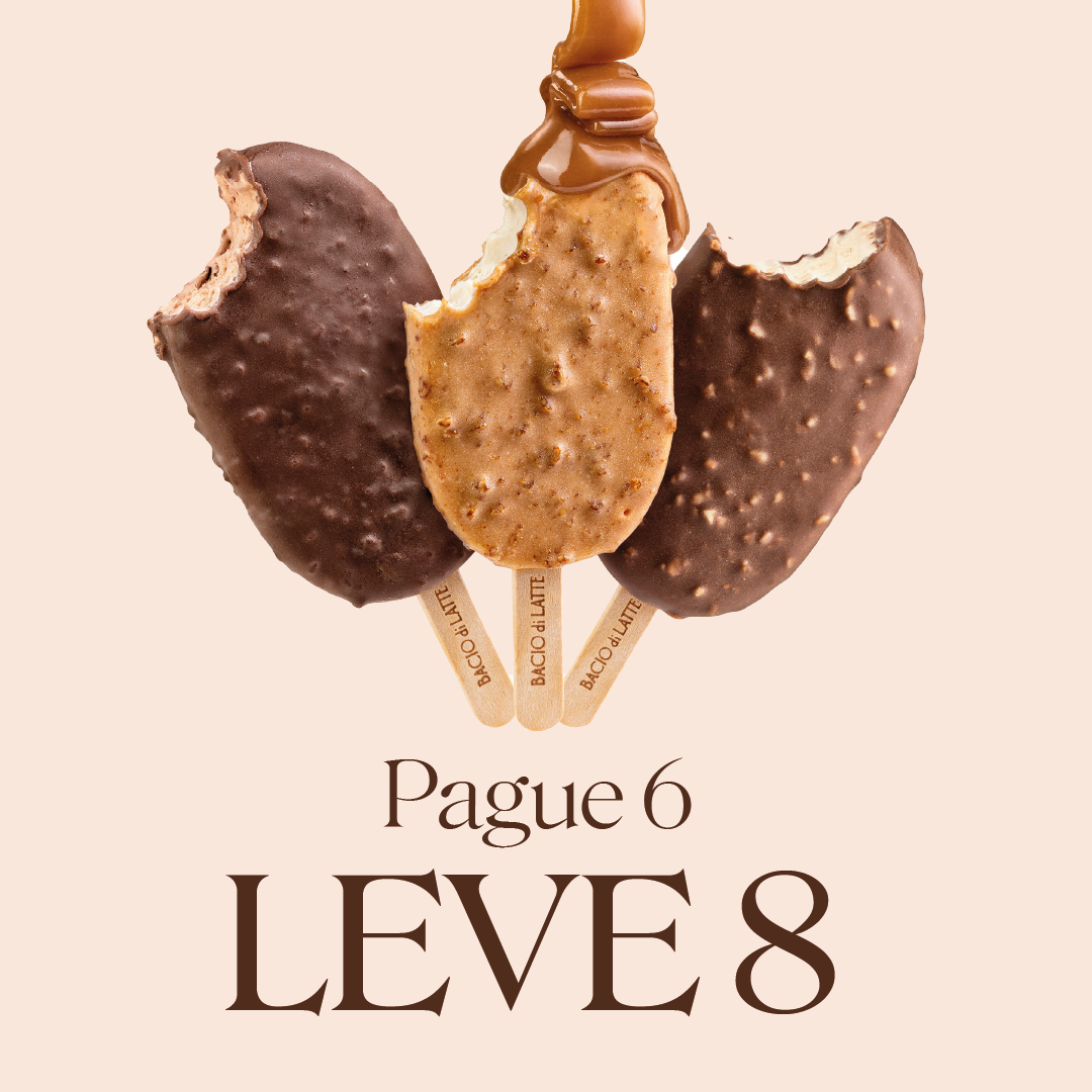 Leve 8 Mini Picolés e pague somente 6. De R$119,20 por R$89,40.