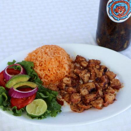 Pulpo al Mojo de Ajo.