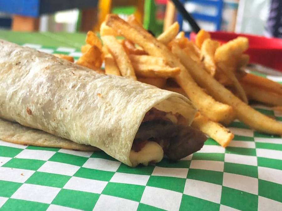 Burrito de Cecina