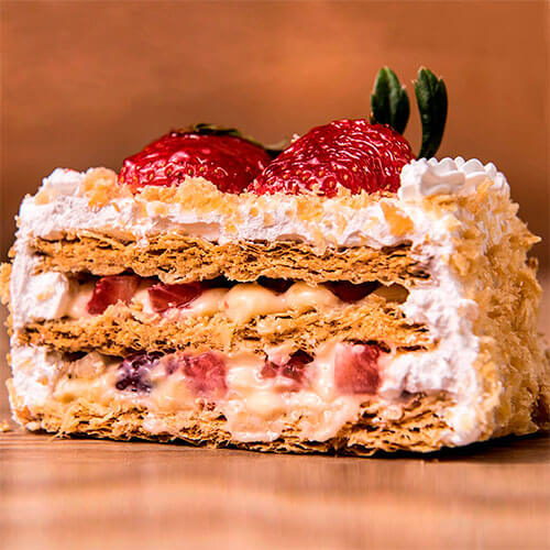 MILHOJAS DE FRESA