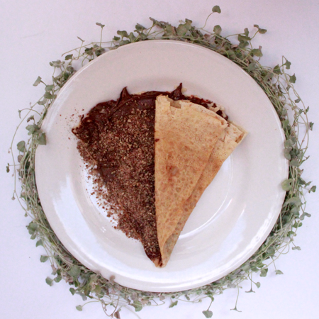 HD Crepa NUTELLA con Nuez (Individual)