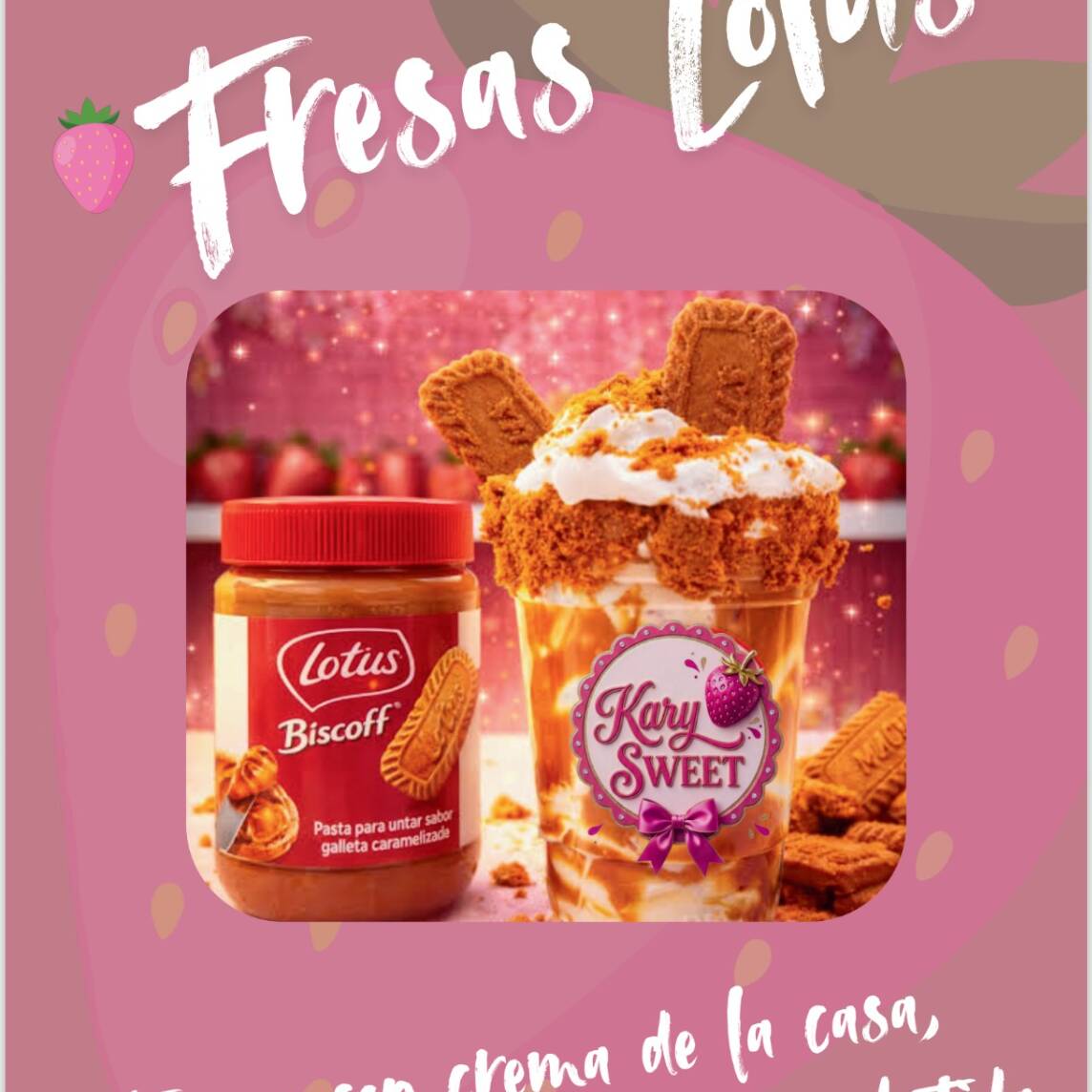 Fresas Lotus Grande