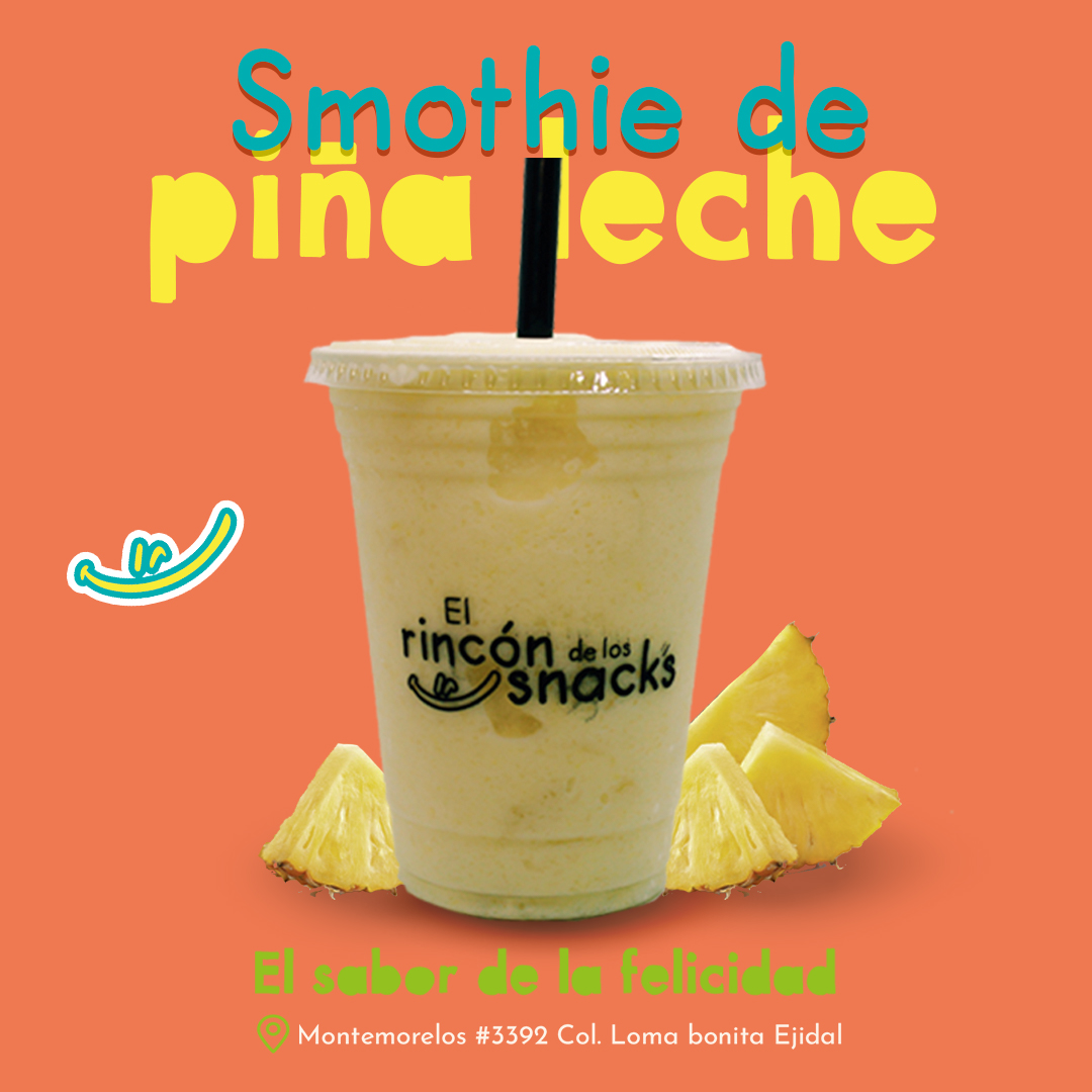 Smoothie Base de Leche Sabor Frutos Rojos
