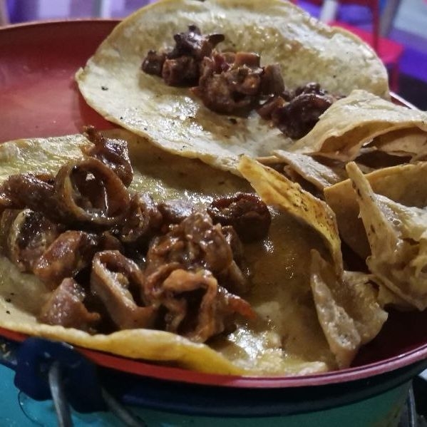 Orden de Tacos de Tripas Dorada