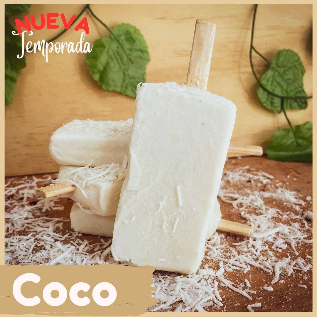 Paleta de Crema de Coco