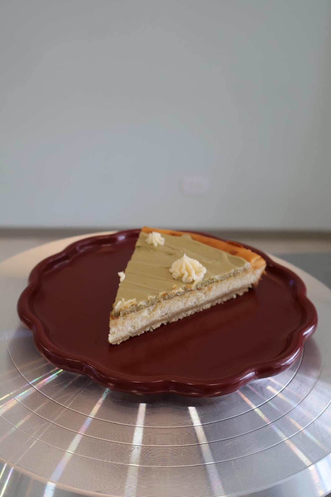 REBANADA CHEESECAKE PISTACHE