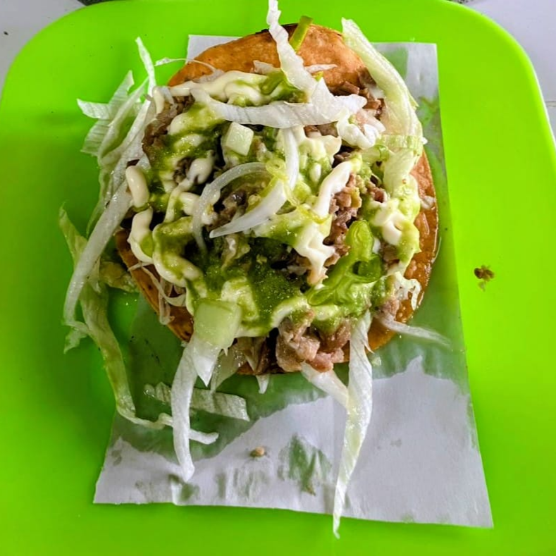 Tostada de Cecina