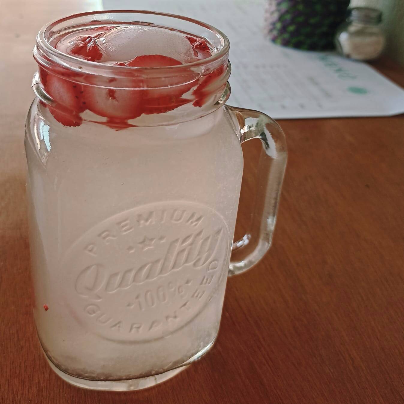 Limonada Con Fresa