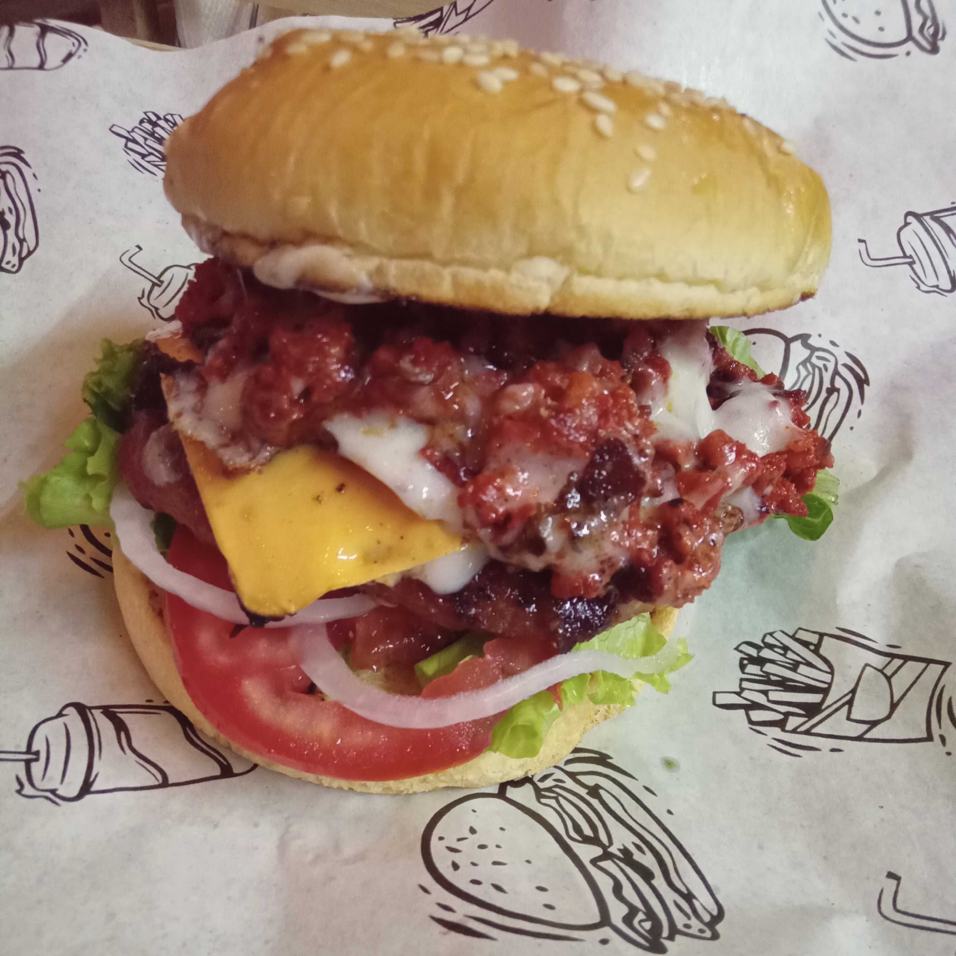 Hamburguesa Bowser