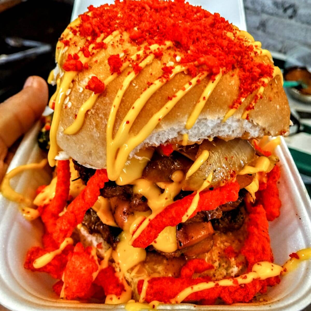 La Burger Cheese Fleming Hot
