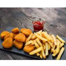 Orden de Nuggets y Papas a la Francesa