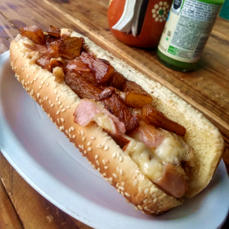 Hot Dog Jumbo Alambre