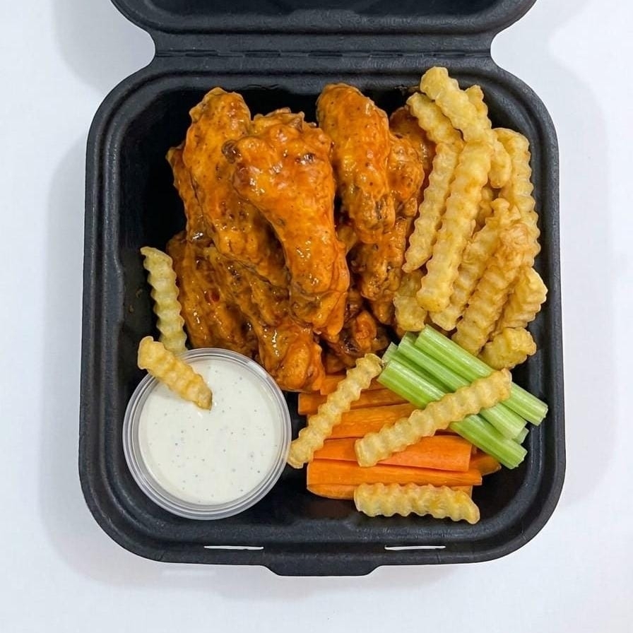 10 Alitas más Papas 150 g
