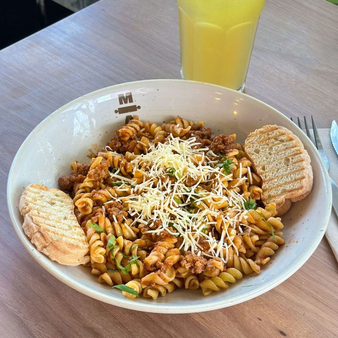Salsa Bolognesa en fussilli