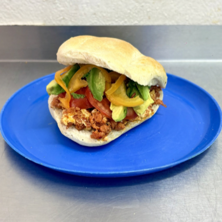 Torta de Chorizo con Huevo