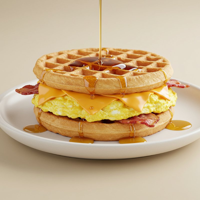 Sandwich de Pandewaffle