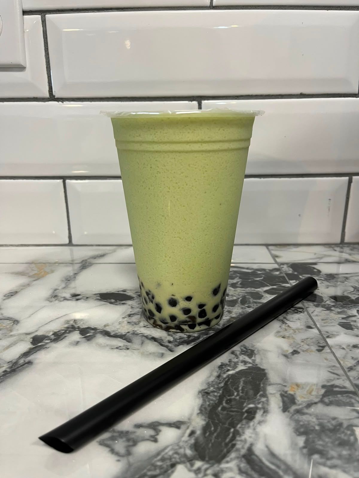 Matcha (Tapioca base Leche)