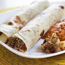 Orden de Burritos de Carne Deshebrada