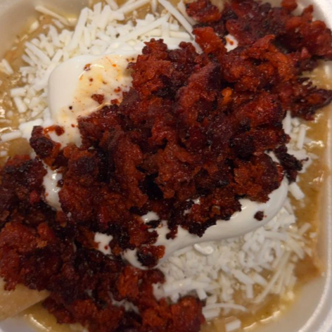Chilaquiles de Chorizo
