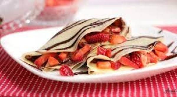 Crepa con Nutella y fruta