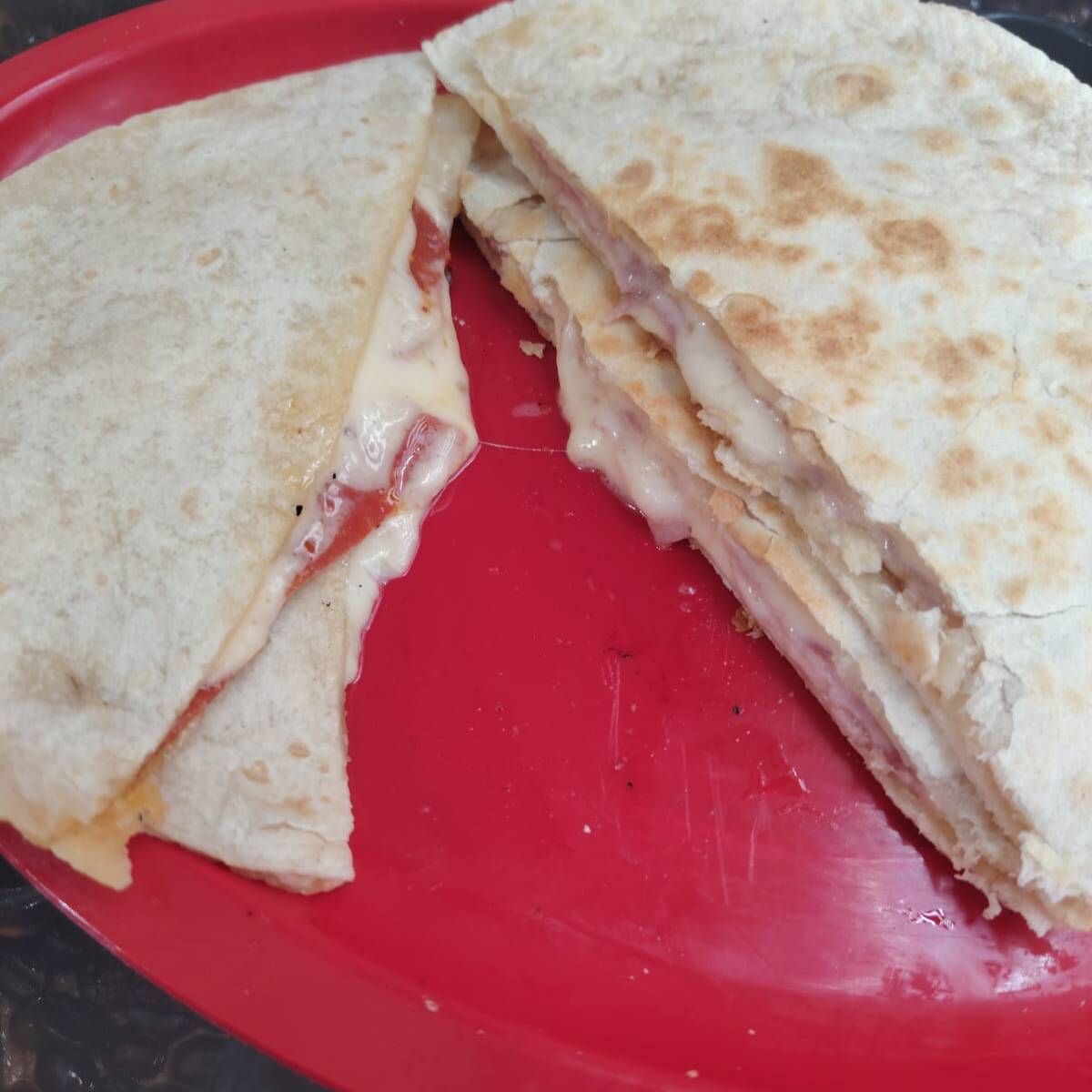 Sincronizada grande jamón y queso