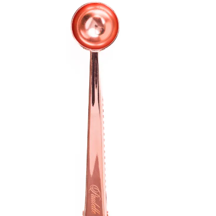 Cuchara Gold Rose Para Café